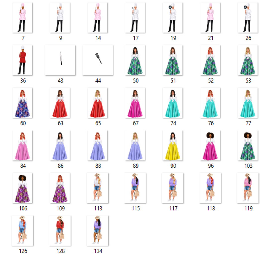 Kit Digital Garota Chefe 2 3