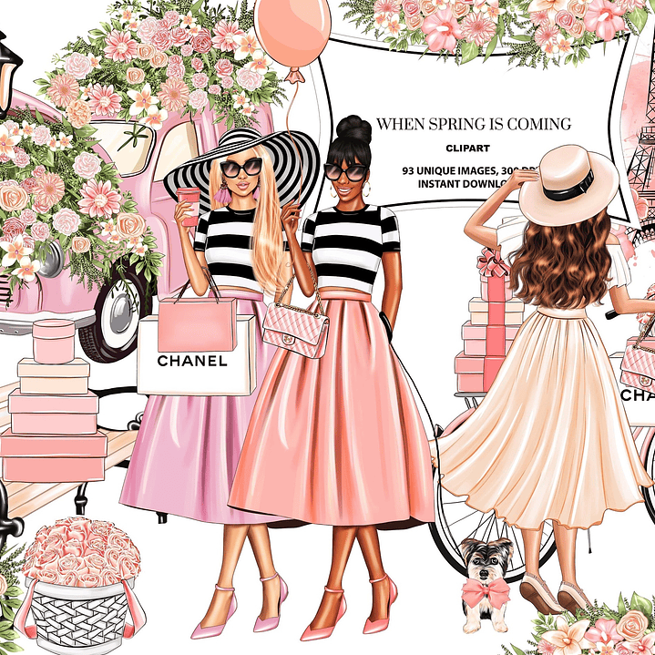 Kit Digital Primavera Chegando 1