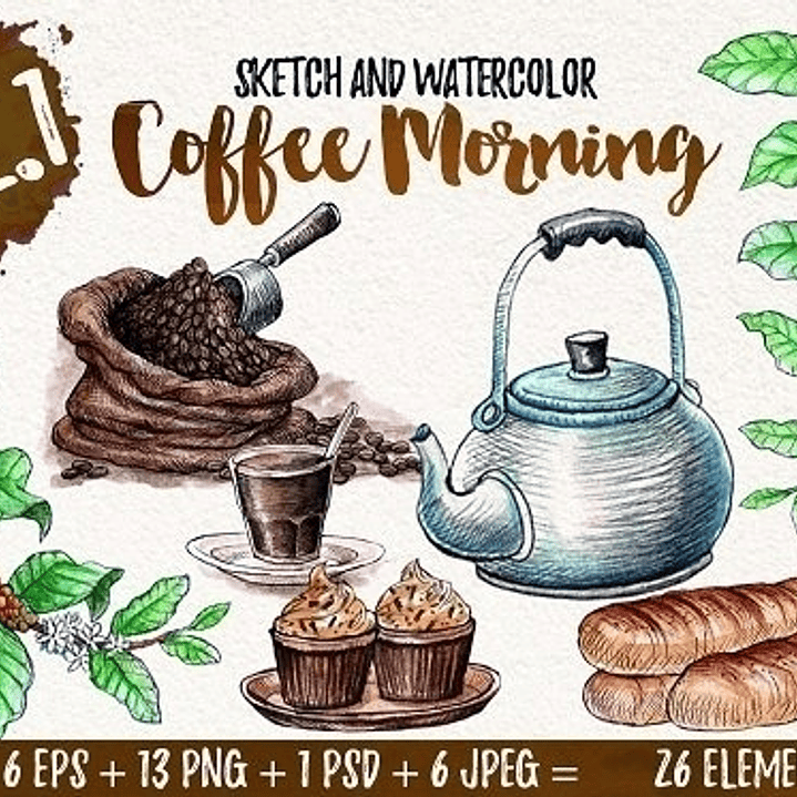 Kit Digital Café da Manhã 1