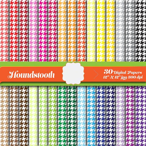 Kit Digital Papéis Coloridos 