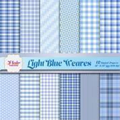 Kit Digital Papéis Azul 