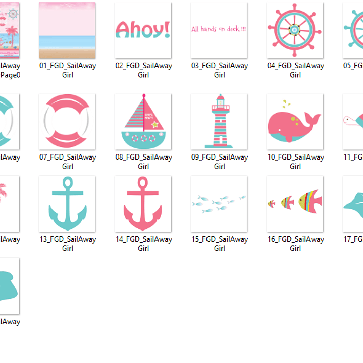 Kit Digital Navios à Vista Rosa  2