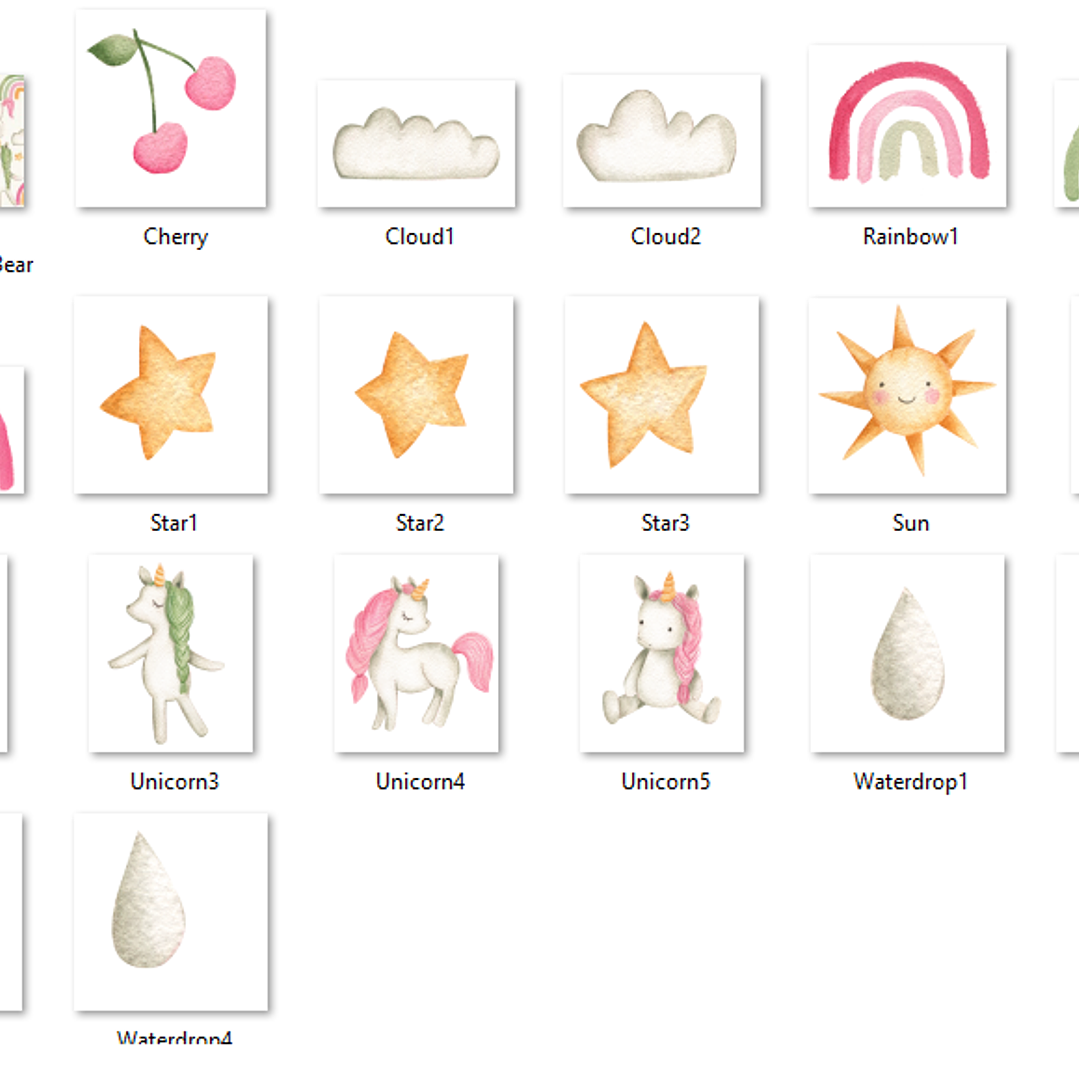 Kit Digital Unicórnio  2