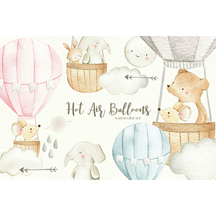 Kit Digital Balões de Ar Quente 