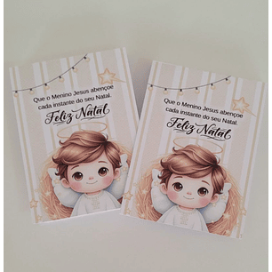 Kit Digital Natal Cristão Bloquinho - Abelhinha 