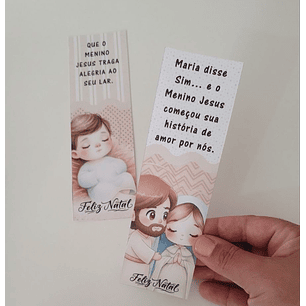 Kit Digital Natal Cristão Marca Página - Abelhinha 