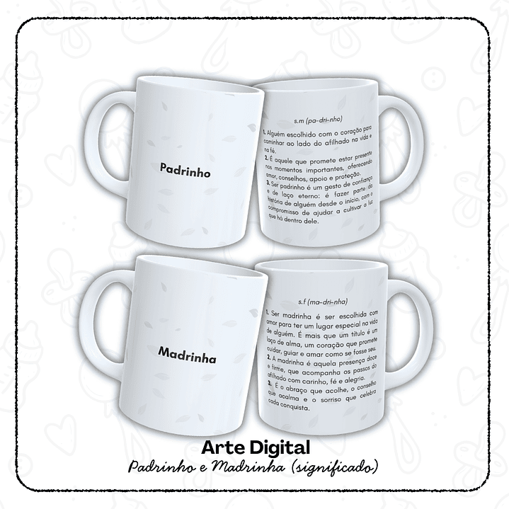 Arquivo Canecas Combo Padrinhos - Artes da Elai  5