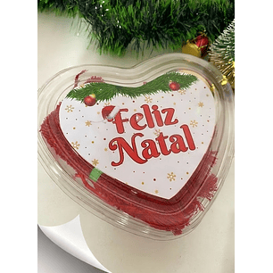 Arquivo Natal Adesivo Coração - Crisolart 