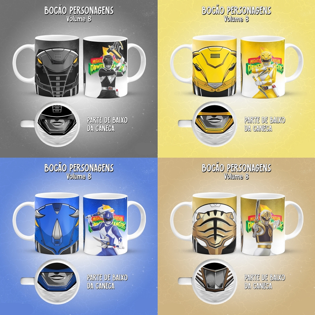 Arquivo Canecas Bocão Personagens 8 - Guati  4
