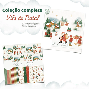 Kit Digital Vila de Natal - Lollytop