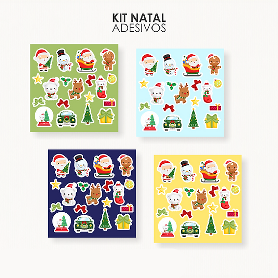 Arquivo Natal Livro de Colorir - Moldes da Lê 7