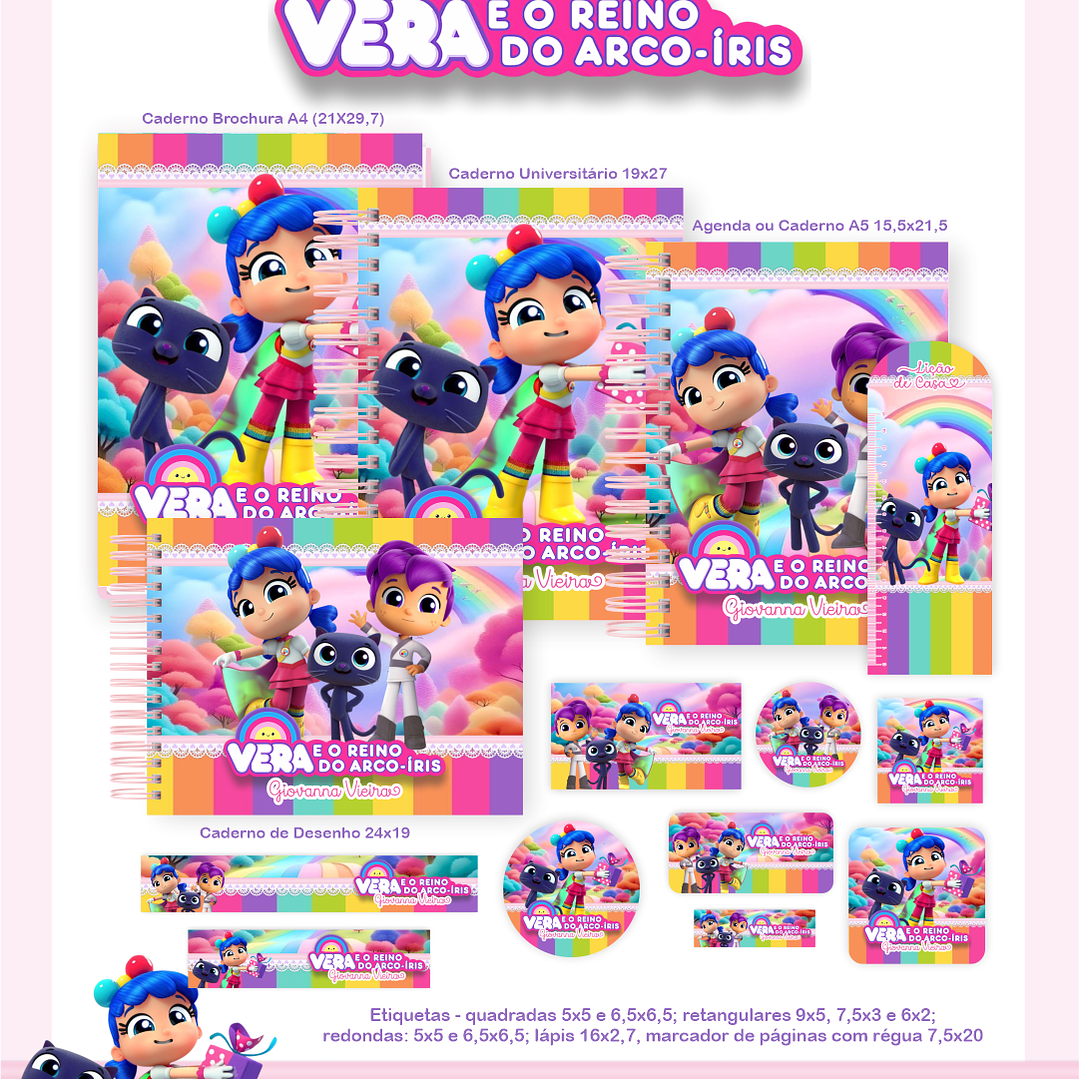 Arquivo Combo Vera e o Reino do Arco-Íris - Pamella 1