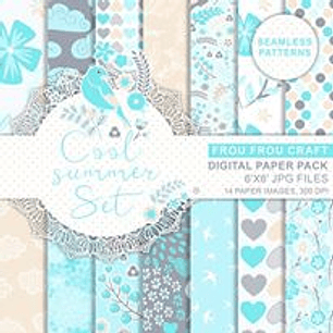 Kit Digital Papéis Ciano 