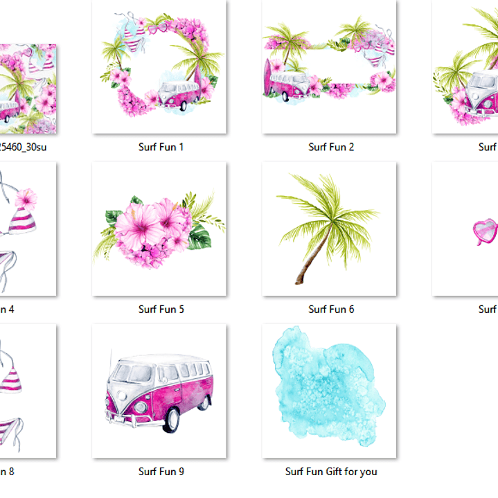 Kit Digital Diversão de Surf 2