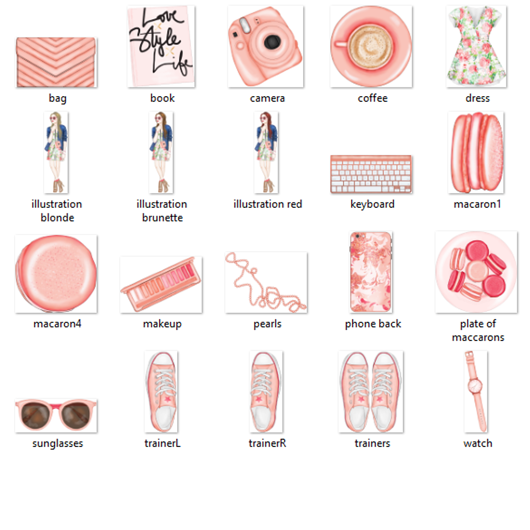 Kit Digital Menina Blogueira 2