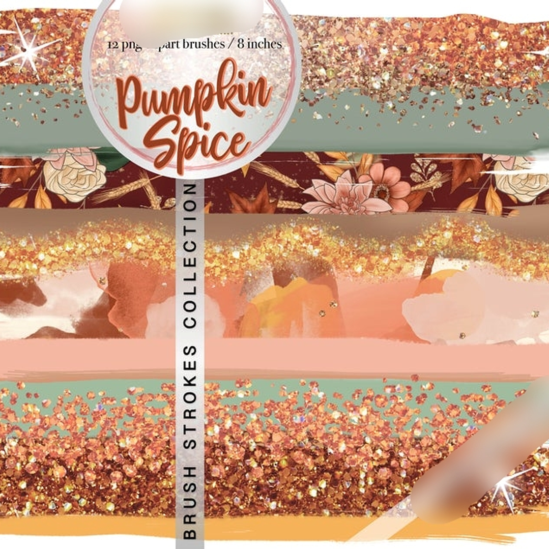 Kit Digital Pinceladas de Abóbora  1