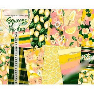 Kit Digital Papéis Limonada 