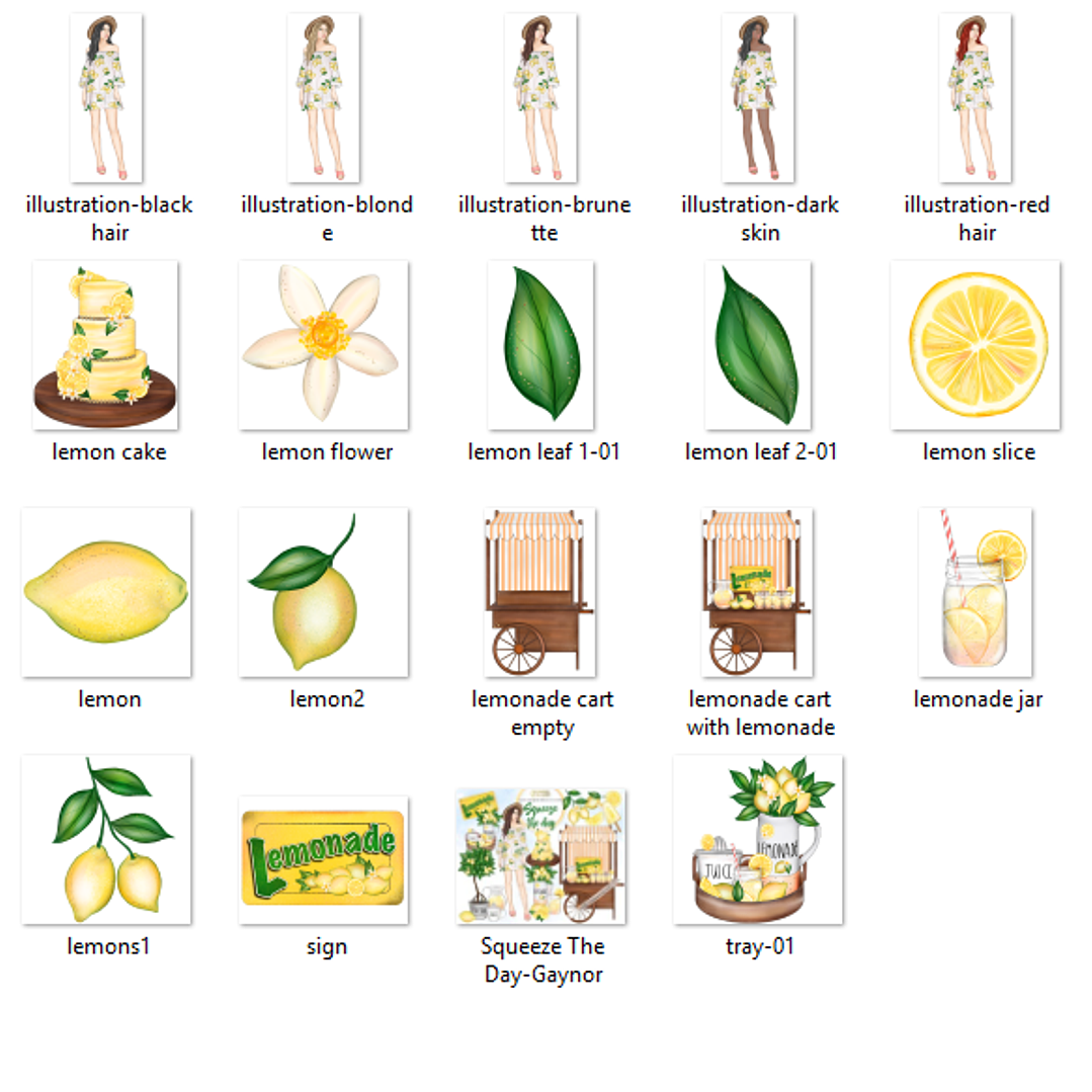 Kit Digital Limonada  2