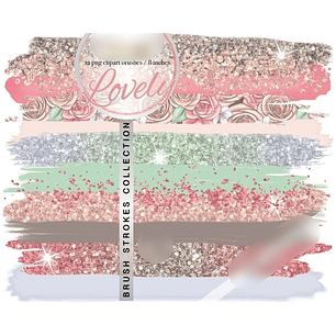 Kit Digital Pinceladas Dia dos Namorados 