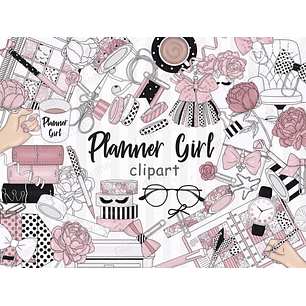 Kit Digital Planner Girl 