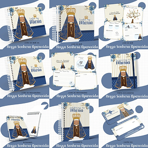 Arquivo Encadernação Baby Nossa Senhora Aparecida