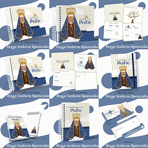 Arquivo Encadernação Baby Nossa Senhora Aparecida Menino