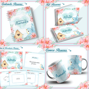 Arquivo Encadernação Baby Jardim dos Passáros