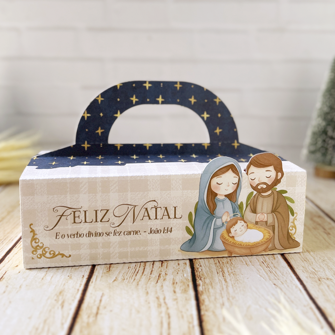 Arquivo Natal Capa para Caixa Bombom - Duo Arquivos  1