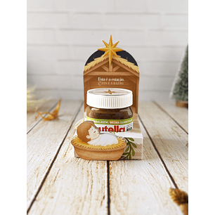 Arquivo Natal Caixa Nutella 140g - Duo Arquivos 