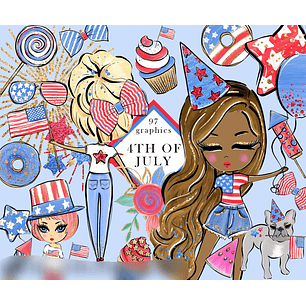 Kit Digital 4 de Julho 