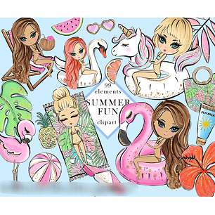 Kit Digital Diversão de Verão 