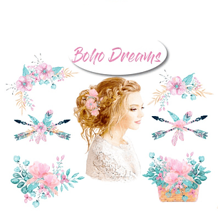 Kit Digital Sonhos Boho