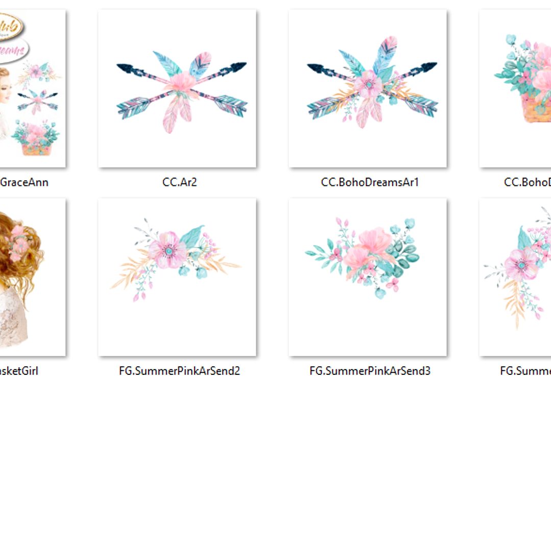 Kit Digital Sonhos Boho 2