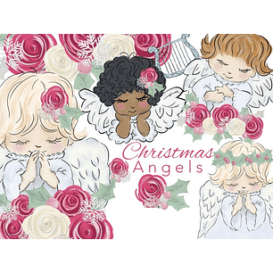 Kit Digital Anjos de Natal