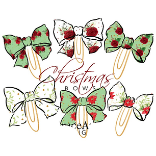 Kit Digital Laços de Natal