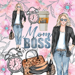 Kit Digital Garota Chefe 