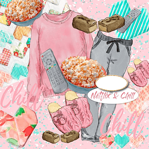 Kit Digital Look Netflix Relaxar 