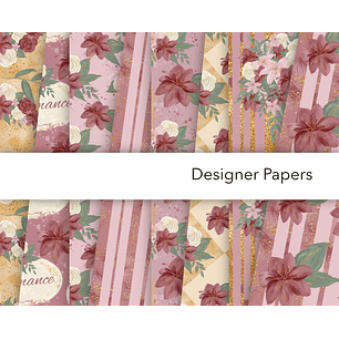 Kikt Digital Papéis Romance 