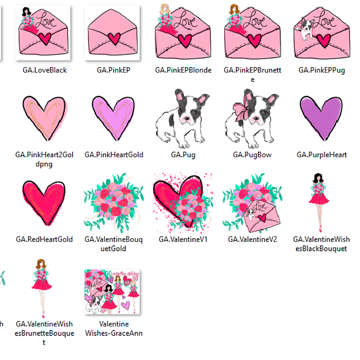 Kit Digital Dia dos Namorados  2