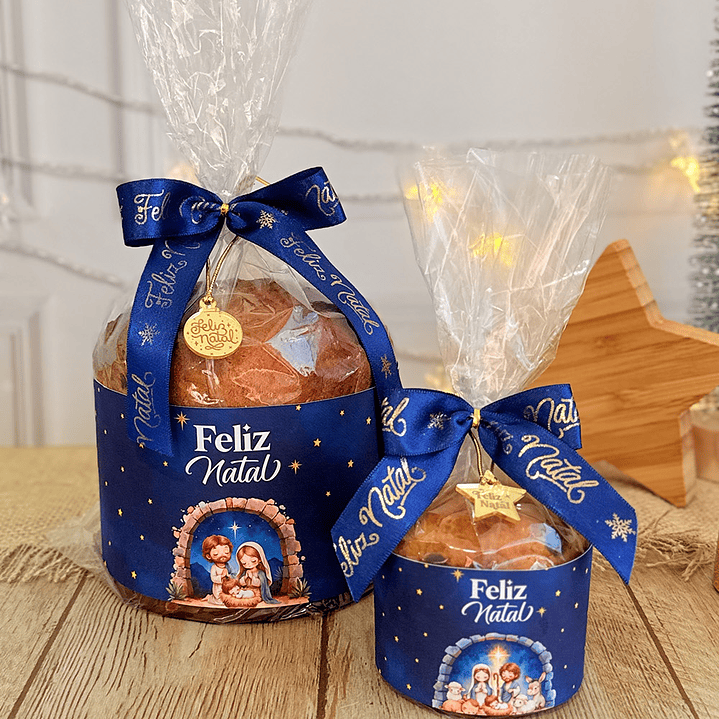 Arquivo Natal Cristão Cinta Panetone P e G - VÊ MORAES 1