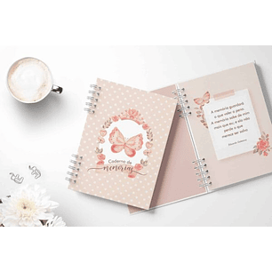 Arquivo Caderno de Memórias Diário Borboletas - BICHO PAPEL