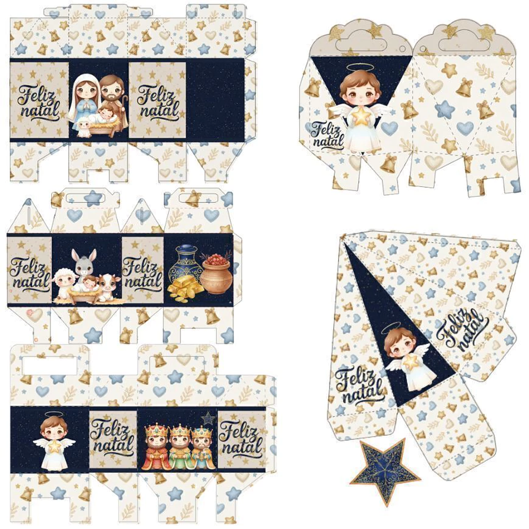 Arquivo Festa Pronta Natal Cristão Presépio - MARGA 1