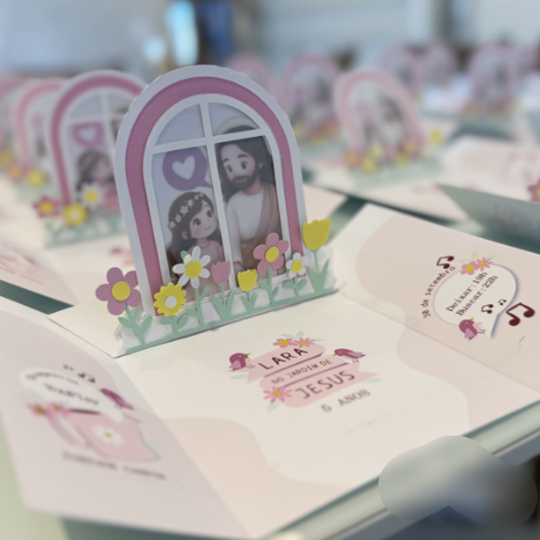 Arquivo Molde Convite Jardim de Jesus - SANTA IDEIA 1