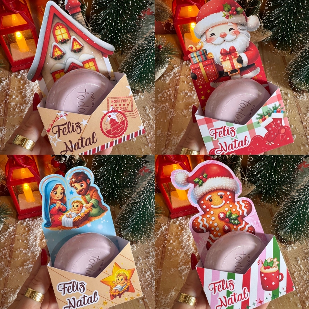 Arquivo Natal Caixa Envelope Sabonete - GB 1