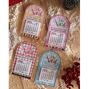 Arquivo Natal Card Calendário - GB