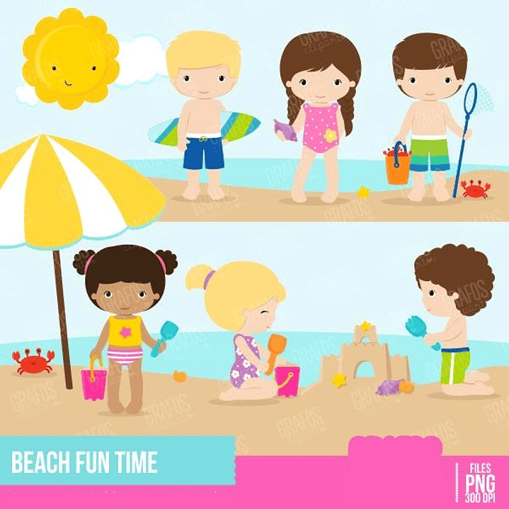 Kit Digital Diversão na Praia  1