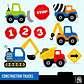 Kit Digital Caminhões de Construção - Thumbnail 1