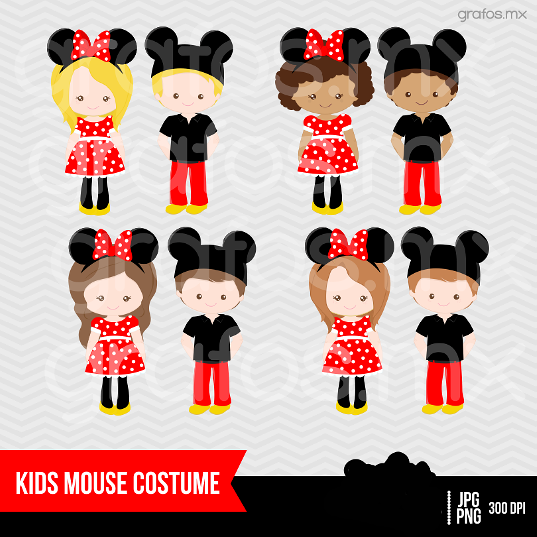 Kit Digital Minnie  1