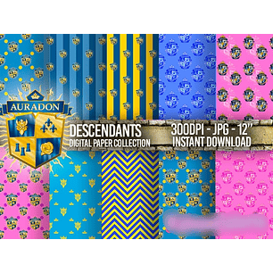 Kit Digital Papéis Descentes 