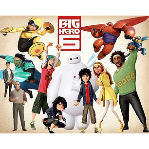 Kit Digital Big Hero 6 